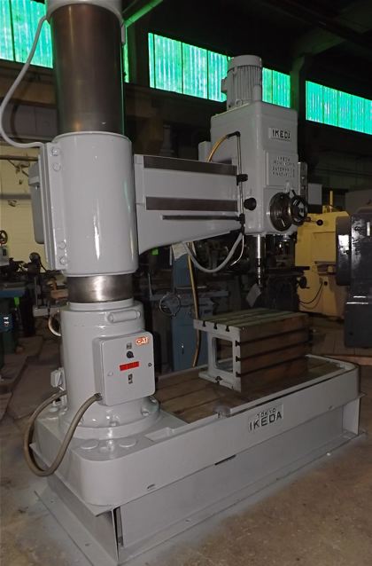 13" x 48" (4'-0") IKEDA ... RADIAL DRILL